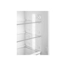 Grade A Fifties Style Right Hand Hinge Top Mount Fridge Freezer - Black