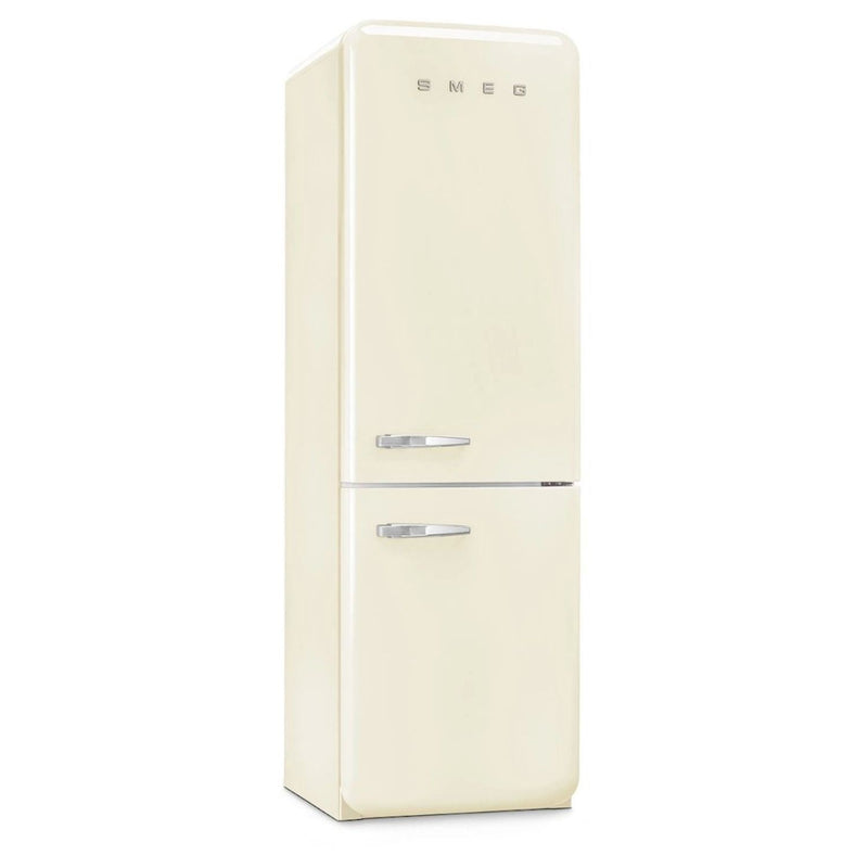 Grade A Smeg FAB32RCR5UK Freestanding 331 Litre 50's Style 60/40 Frost Free Fridge Freezer Cream