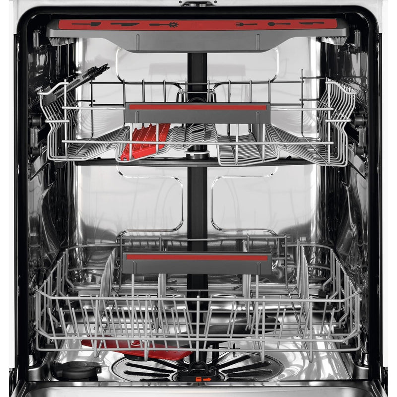 Grade B AEG Series 6000 SatelliteClean FFB53937ZW 14 PlaceFreestanding Dishwasher White