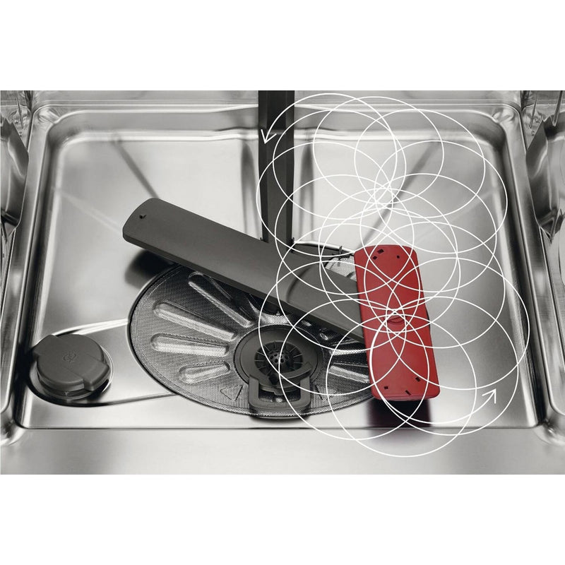 Grade B AEG Series 6000 SatelliteClean FFB53937ZW 14 PlaceFreestanding Dishwasher White