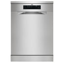 Grade A AEG 9000 SatelliteClean Freestanding Dishwasher Full Size, 30 Minute Quick Wash Dishwasher, 13 Place Settings, silver, C rated