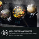 Grade A AEG 6000 Series GDE682HM 120cm Hob2Hood Cooker Hood Stainless Steel