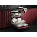 GRADE A2 - AEG 5000 AirDry Integrated Dishwasher - Black control panel C-rated