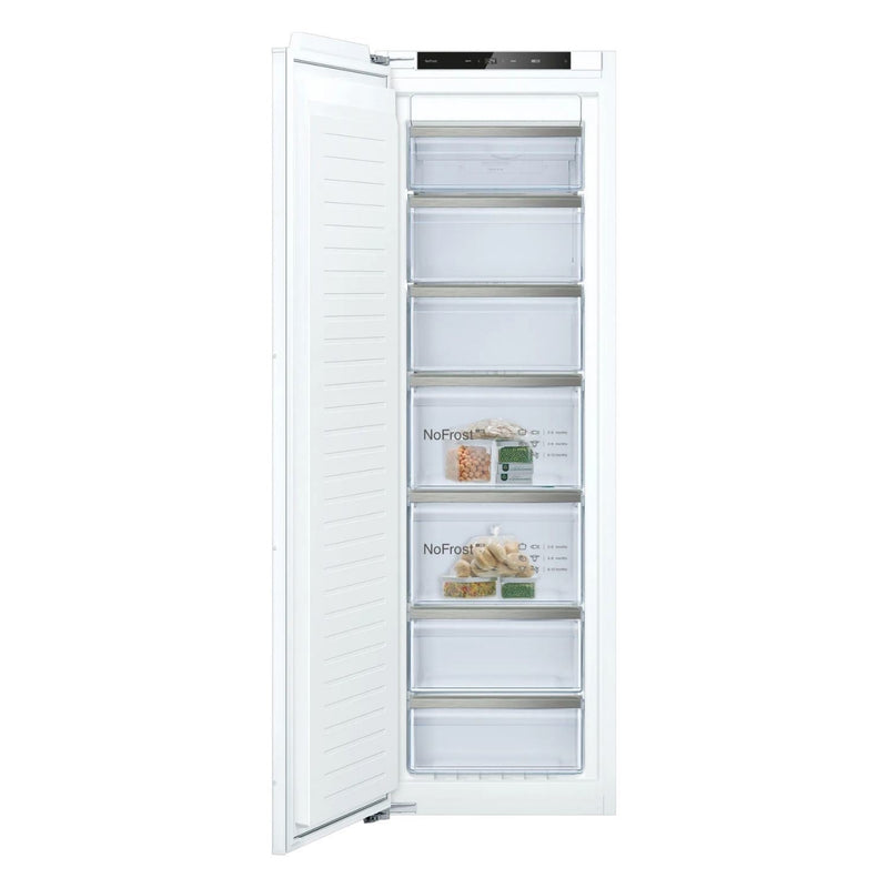 Grade A Neff N50 GI7812EE0G Integrated 212 Litre Upright Frost Free Freezer