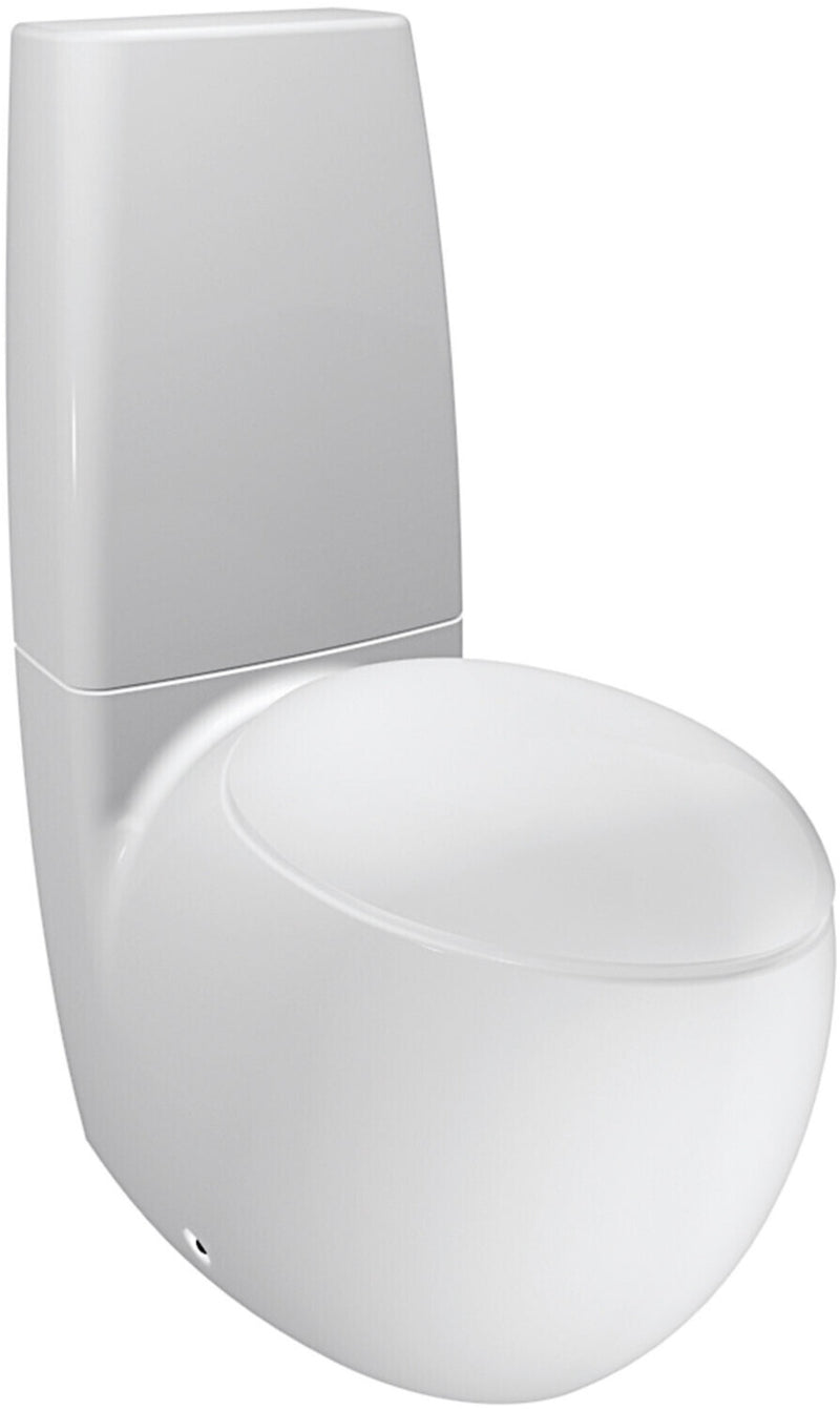 Laufen Alessi ILBAGNOALESSI Floorstanding WC rimless, close-coupled, washdown