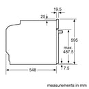 Grade A Siemens iQ500 Built-In Electric Single Oven - Stainless Steel