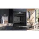 Grade B HB736G1B1B built-in/under single oven Electric Built-in in Black
