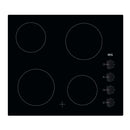 Grade A AEG HK614000CB 60cm Side Control Four Zone Ceramic Hob Black