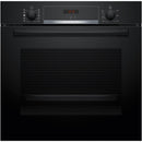 Grade B Bosch Series 4 Electric Single Oven - HQA534BB3B built-in/under single oven in Black
