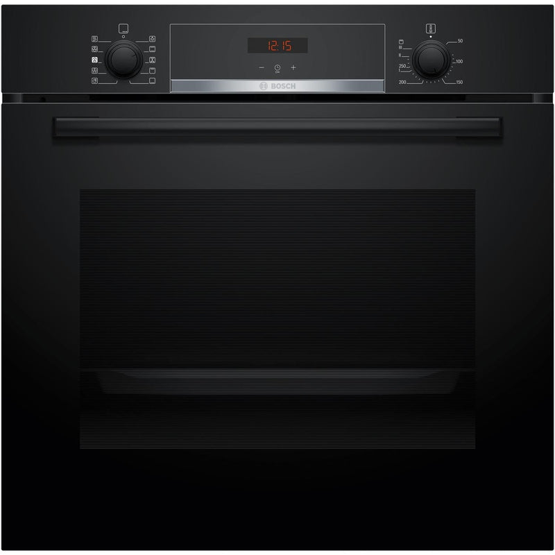 Grade B Bosch Series 4 Electric Single Oven - HQA534BB3B built-in/under single oven in Black