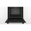 Grade B Bosch Series 4 HQA574BB3B 60cm Single Built In Electric Oven Black