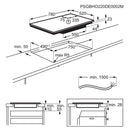 Grade B AEG 7000 Series SenseBoil IAX84411CB 80cm 4 Zone Induction Hob