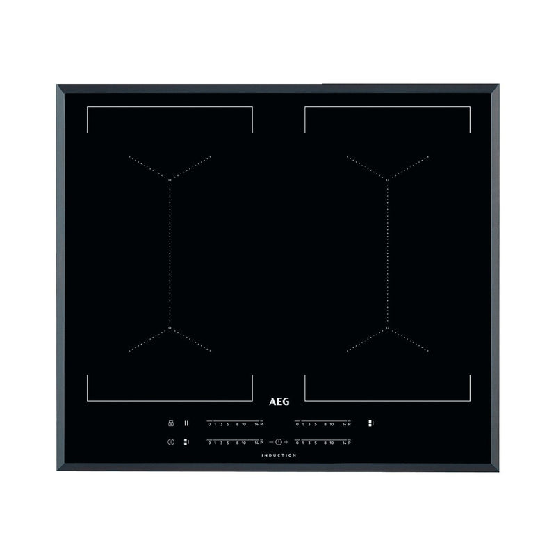 Grade B AEG IKE64450FB 59cm 4 Zone Induction Hob with Dual Bridge Zones