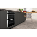 Grade B Neff J1ACE2HN0B 60cm Double Built Under Electric Oven Stainless Steel