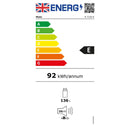 Grade A Miele K7125E Integrated 136 Litre Under Counter Fridge