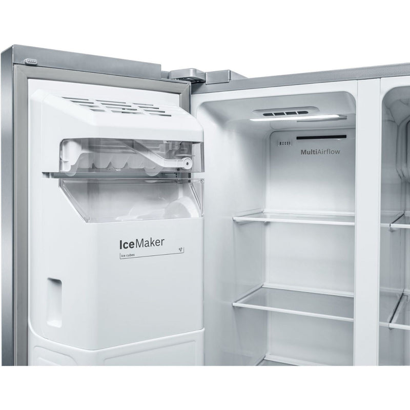 Grade A Bosch KAD93AIERG Freestanding 533 Litre Frost Free American Fridge Freezer Stainless steel