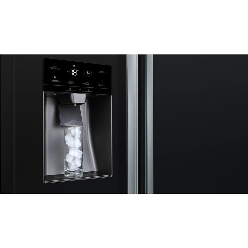 Grade C Bosch KAD93VBFPG Freestanding 533 Litre Frost Free American Fridge Freezer Black