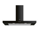 Grade A Smeg 110cm Chimney Cooker Hood - Black