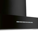 Grade A Smeg 110cm Chimney Cooker Hood - Black