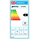 GRADE A1 - Smeg 90cm Chimney Cooker Hood - Black