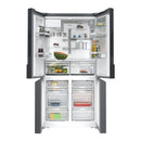 Grade B Siemens iQ700 574 Litre Four Door Freestanding Fridge Freezer - Black Inox