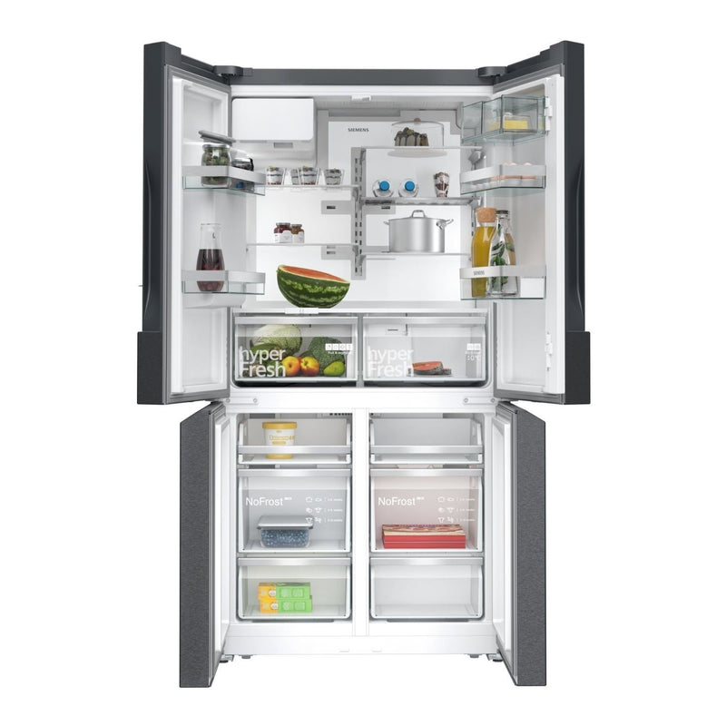 Grade A Siemens iQ700 KF96DPXEA Freestanding 574 Litre Fridge Freezer