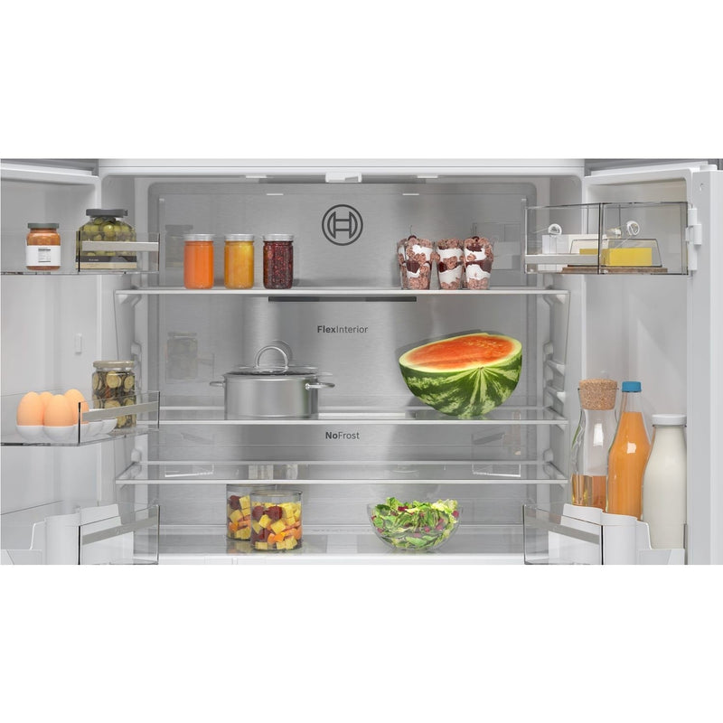 Grade B Bosch Series 6 KFN96AXEA 605 Litre Frost Free American Fridge Freezer Black