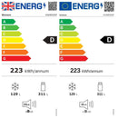 Grade B Siemens iQ300 KG49NXIDF Freestanding 440 Litre 70/30 Frost Free Fridge Freezer Stainless Steel