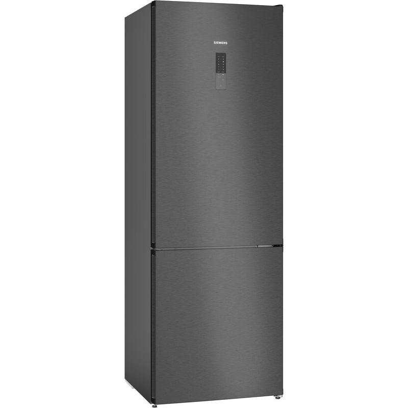Grade B Siemens iQ300 KG49NXXDF Freestanding 440 Litre 60/40 Frost Free Fridge Freezer Black Stainless Steel