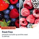 Grade B Bosch Series 2 KGN27NBEAG Freestanding 255 Litre 50/50 Frost Free Fridge Freezer Black