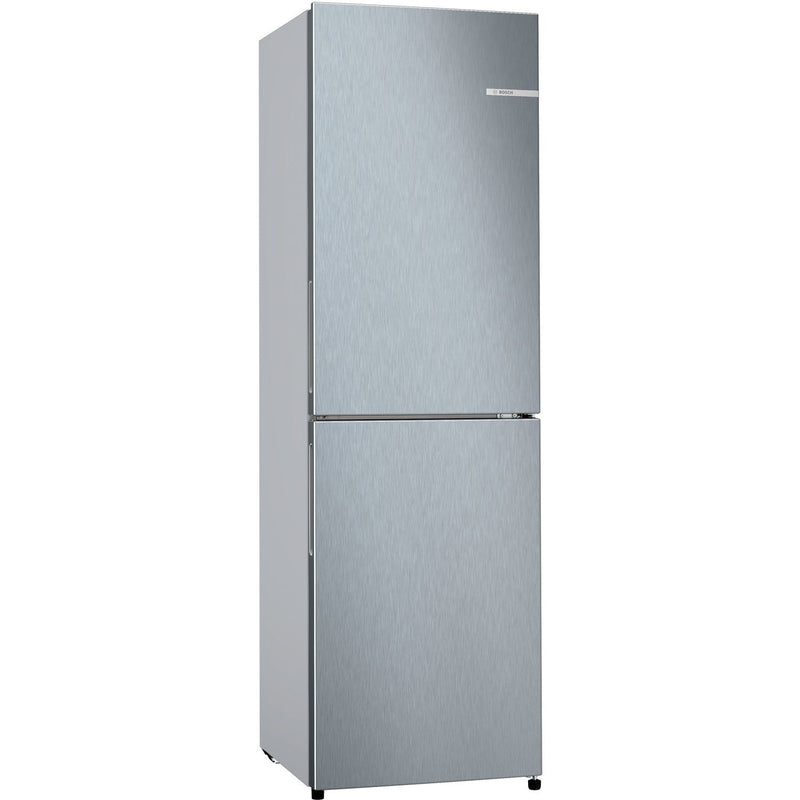 Grade A Bosch Series 2 KGN27NLEAG Freestanding 255 Litre 50/50 Frost Free Fridge Freezer Stainless Steel