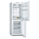 Grade B Bosch Series 2 282 Litre 60/40 Freestanding Fridge Freezer - White
