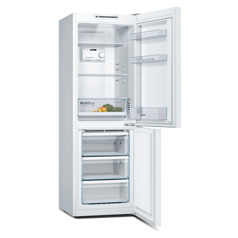 Grade B Bosch Series 2 282 Litre 60/40 Freestanding Fridge Freezer - White