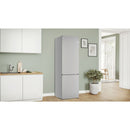 Grade B Bosch Series 4 363 Litre 70/30 Freestanding Fridge Freezer - Stainless Steel