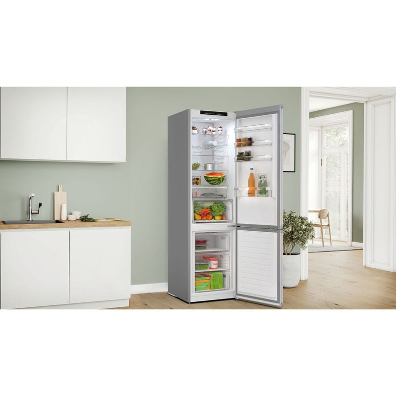 Grade A Bosch Series 4 KGN392LAGG Freestanding 363 Litre 70/30 Fridge Freezer