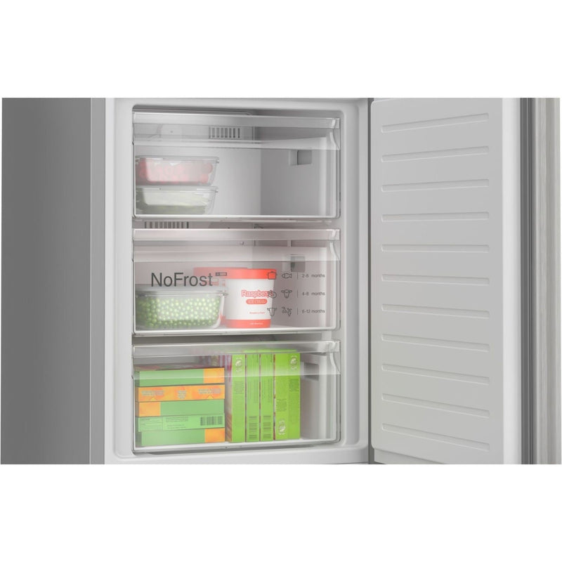 Grade A Bosch Series 4 KGN392LAGG Freestanding 363 Litre 70/30 Fridge Freezer
