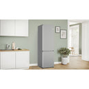 GRADE A2 - Bosch Series 4 363 Litre 70/30 Freestanding Fridge Freezer - Stainless Steel