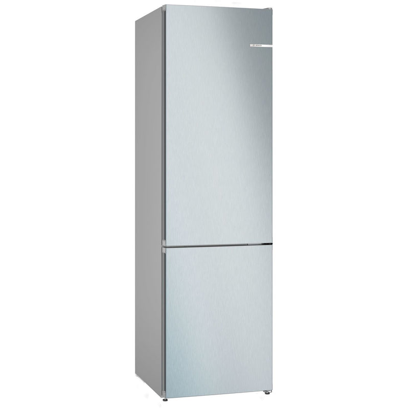 Grade B Bosch Series 4 363 Litre 70/30 Freestanding Fridge Freezer - Inox-Look