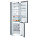 Grade B Bosch Series 4 366 Litre 70/30 Freestanding Fridge Freezer - Stainless Steel