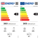 Grade B Bosch Series 4 366 Litre 70/30 Freestanding Fridge Freezer - White