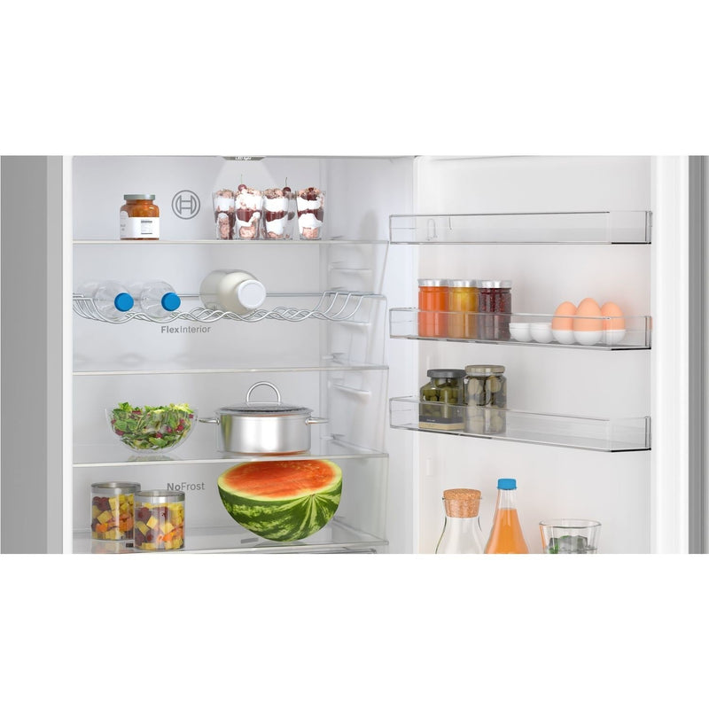 Grade A Bosch Series 4 KGN492LDFG Freestanding 440 Litre 70/30 Frost Free Fridge Freezer Stainless Steel