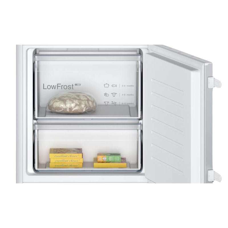 Grade A Neff N30 KI5871SE0G Integrated 270 Litre 70/30 Frost Free Fridge Freezer White
