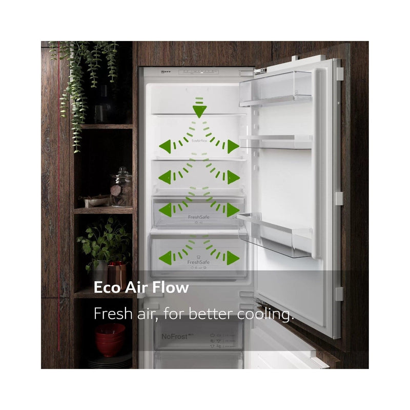 Grade C Neff N30 290 Litre 60/40 Integrated Fridge Freezer - White