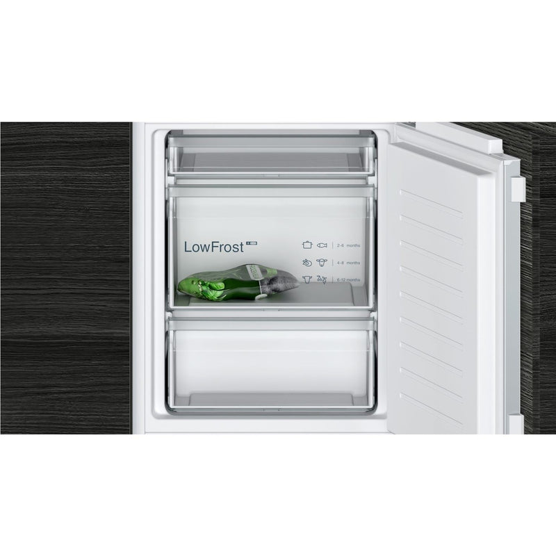 Grade A Siemens KI86VVFE0G iQ300 Integrated 267 Litre 60/40 Low Frost Fridge Freezer White