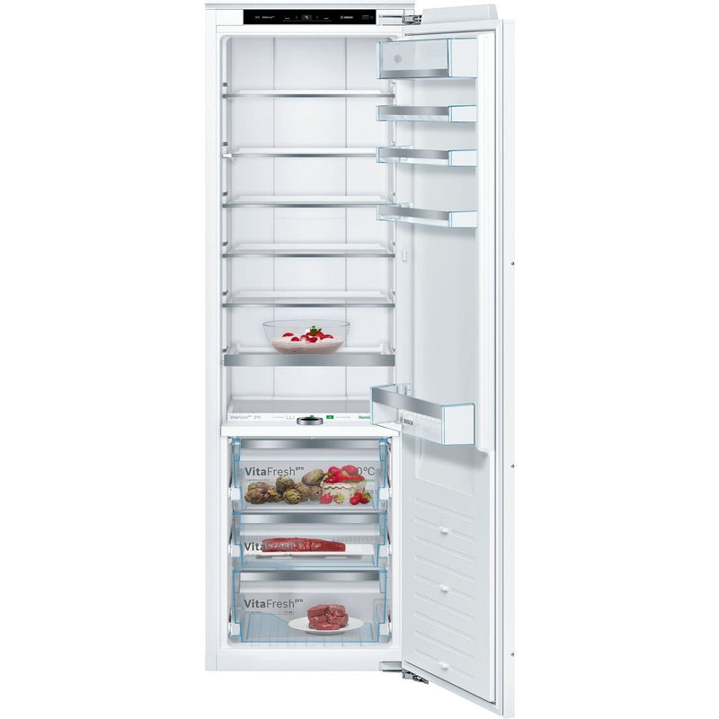 Grade A Bosch Series 8 KIF81PFE0 Integrated 289 Litre In-Column Fridge White