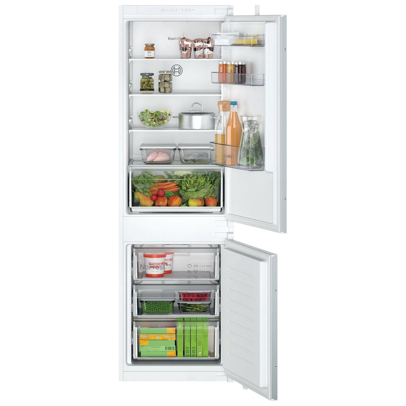 Grade B Bosch Series 2 KIN86NSE0G Integrated 260 Litre 60/40 Frost Free Fridge Freezer White