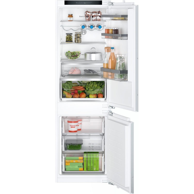 Grade B Bosch Series 4 KIN86VFE0G Integrated 260 Litre 70/30 Frost Free Fridge Freezer White