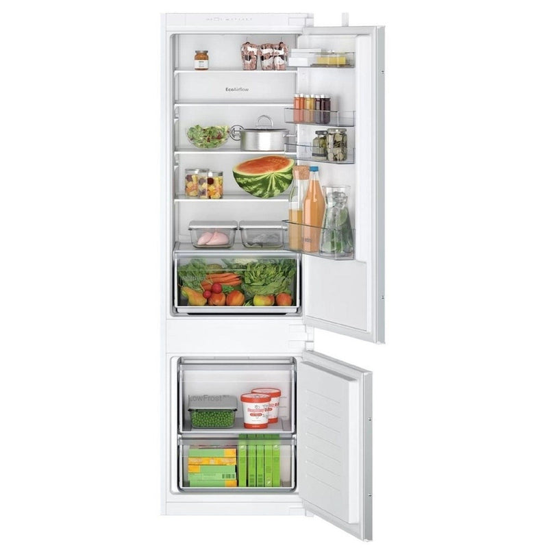 Grade A Bosch Series 2 KIV87NSE0G Integrated 270 Litre 70/30 Low Frost Fridge Freezer