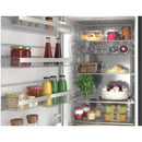 GRADE A2 - Siemens 402 Litre Freestanding Fridge - Black Steel