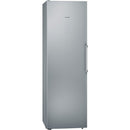 Grade B iQ300 Upright 186x60cm Freestanding Larder Fridge - Anti-fingerprint Stainless Steel